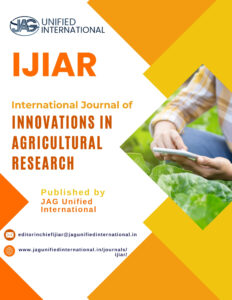 International Journal of Innovations in Agricultural Research (IJIAR)