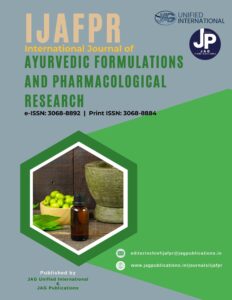 International Journal of Ayurvedic Formulations and Pharmacological Research (IJAFPR)